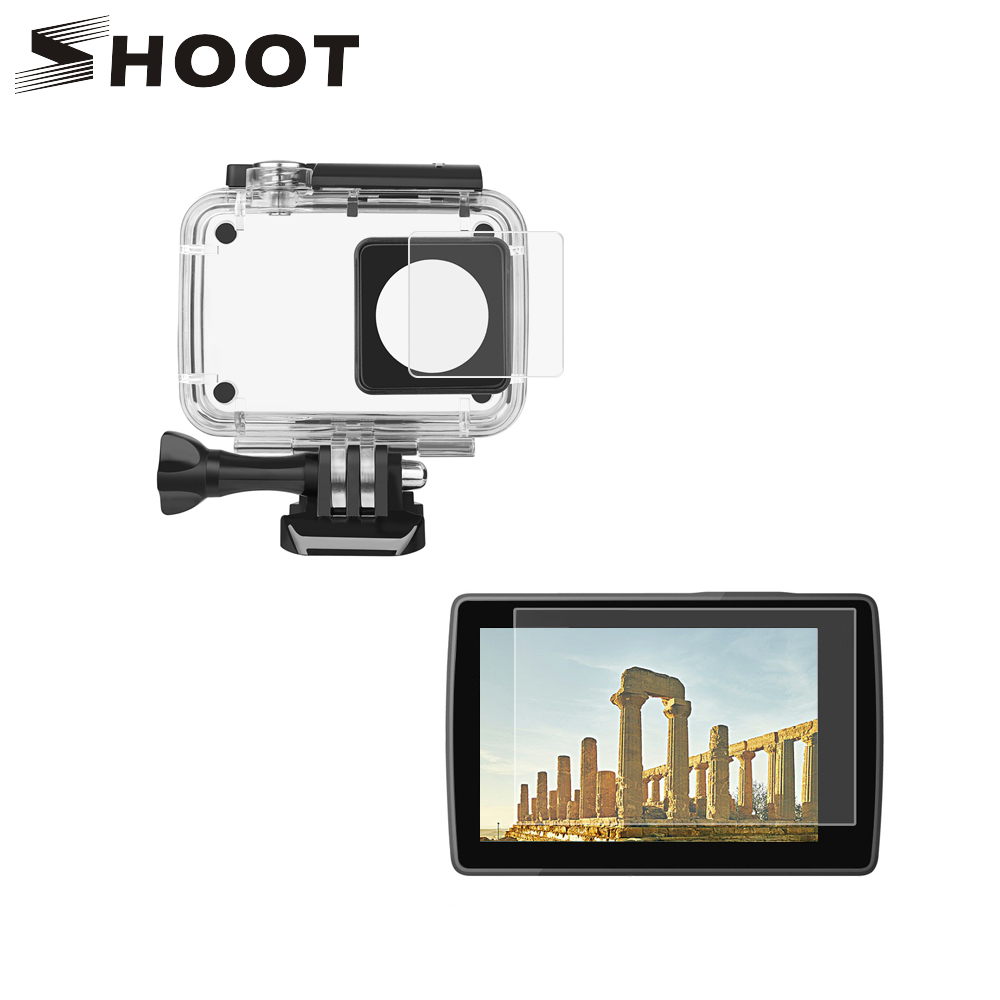 SCHIETEN HD Beschermende Film Screen Protector Voor Xiaomi Yi Lite Yi 4K 4K + Sport Cam Kits voor yi 4 k Action Camera Accessoires Set