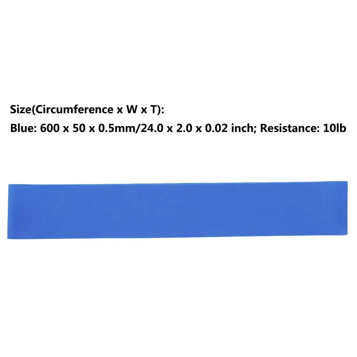 Resistance Bands Latex Natural Flat Fitness Equipments Strength Training Resistance Loop Bands Athletic Gym Workout Yoga Pilates