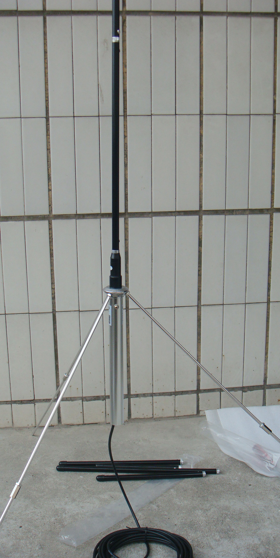 1/4 welle Professionelle GP Antenne 5 frequenz punkt aluminium legierung antenne FM sender antenne