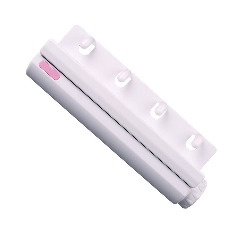 Retractable Indoor Clothes Hanger Rope Wall Mounted Hanger Drying Towel Rack Flexible Clothesline Bathroom Clothes Dryer