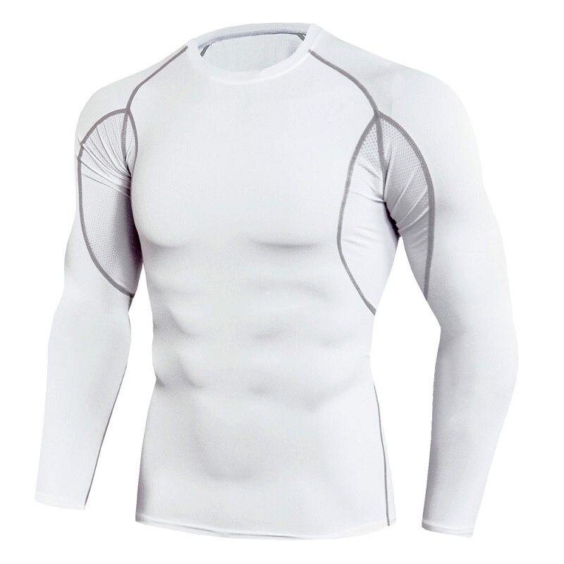 Men's running long sleeve shirt men: HZB7-12