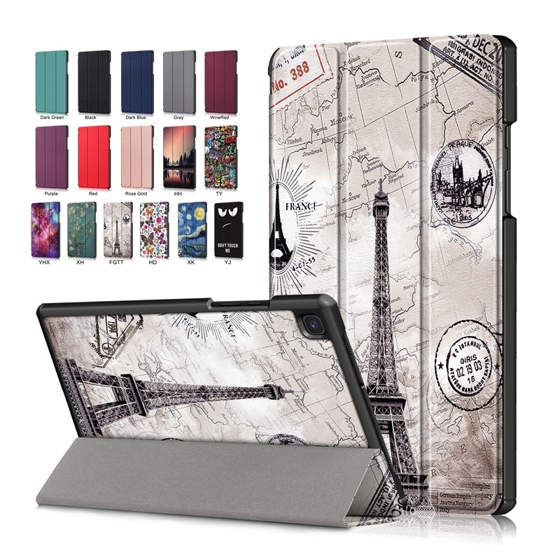 Dla Samsung Galaxy Tab A7 10.4 2020 Tablet Case SM-T500 SM-T505 składana magnetyczna pokrywa dla Funda Samsung Tab A7 skrzynki pokrywa