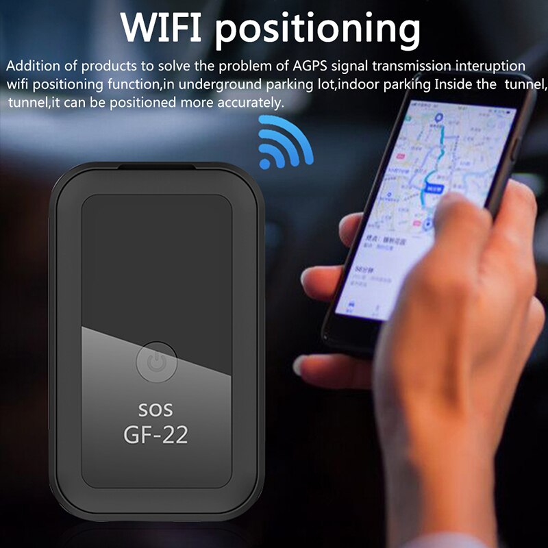 Verbeterde Generatie GF22 Gps Locator Huisdier Tracker Voor Ouderen Auto Anti-Verloren Anti-Diefstal Auto Gps Trackier voor Pet Kinderen