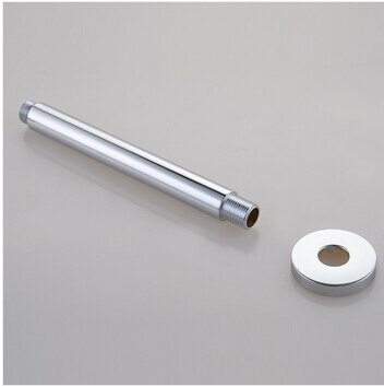 30 cm forkromet brusearm loftmonteret rund forkromet brusehovedarmstang i badeværelsesadgang