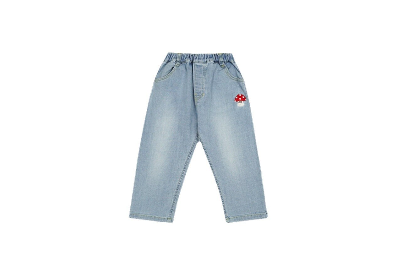 Felpa con cappuccio per bambini 2022 Spring New Cartoon Puppy Boy Jacket cuciture Boy Jacket Jeans per bambini in puro cotone abbigliamento per bambini