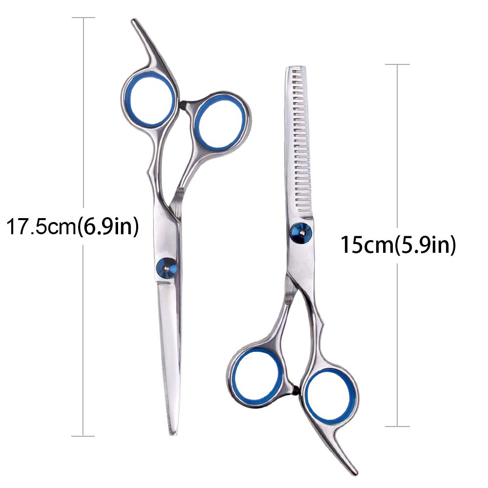 Ciseaux de coiffure coupe amincissement outil de coiffure acier inoxydable ciseaux à cheveux amincissement cisailles outil