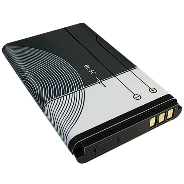 Bateria BL-5C De Capacidad De 1020mah, Carga De Batería De Teléfono Para Nokia BL-5C 3,7 V 3,8 Wh, Batería De Repuesto Para Teléfono Altavoces Radio: 1pcs