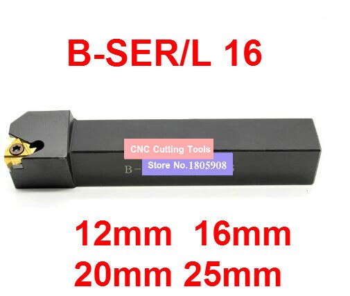 1 PCS B-SER1212H16 B-SER1616H16 B-SER2020K16 B-SER2525M16 B-SEL1212H16 B-SEL1616H16 B-SEL2020K16 CNC Externe draad draaibank tool