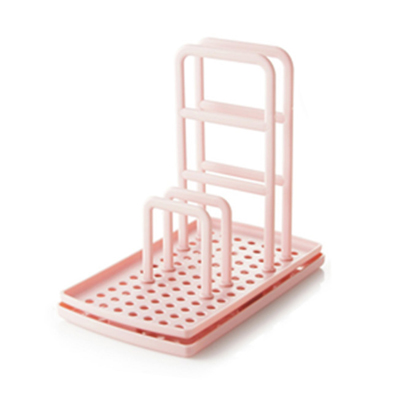 ACEBON 1 PCS Opbergrek Staande Soort Spons Houder Plank Plaat Voor Pad Handdoek Mutifuctional Organizer Home Keuken Accessoires: Pink