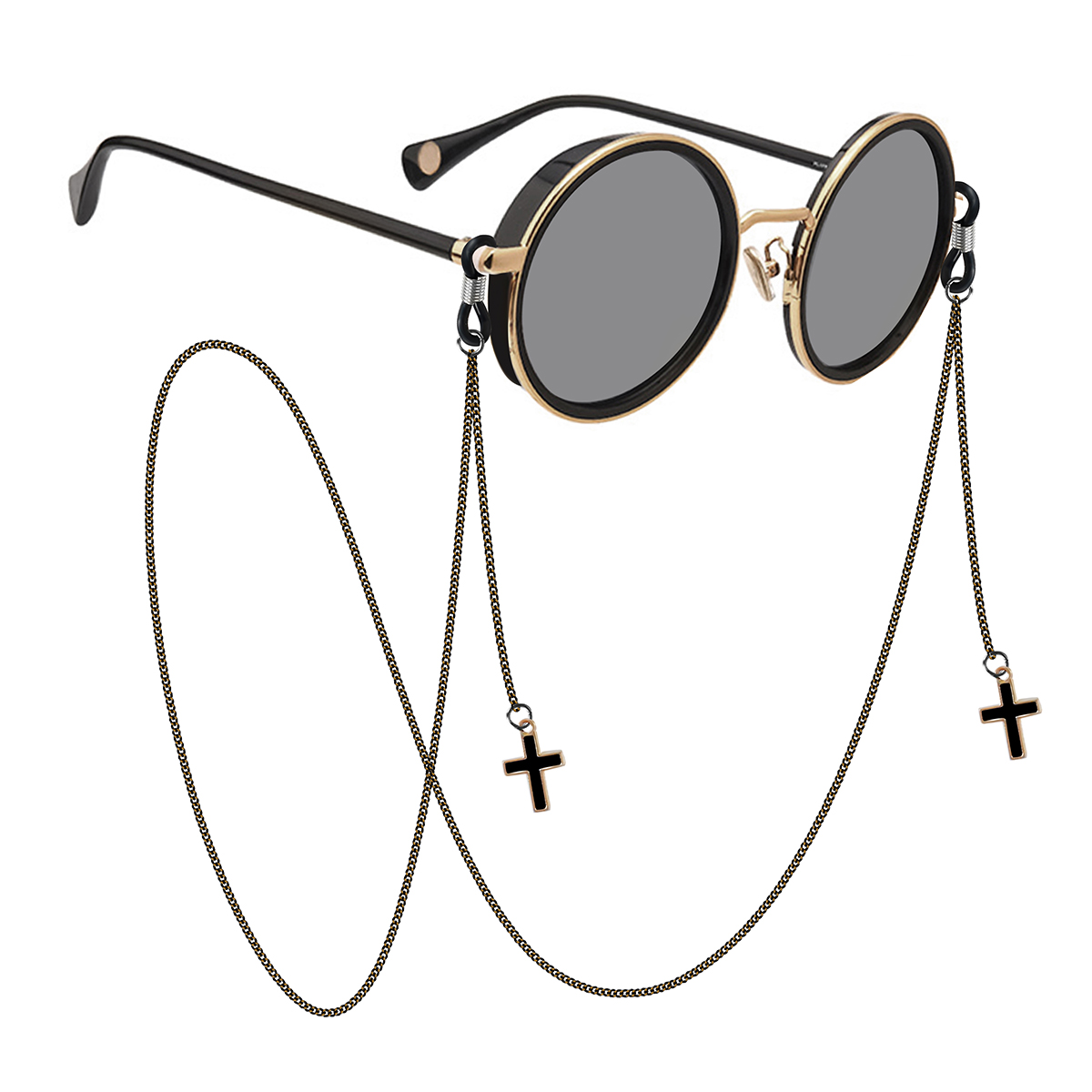 Zonnebrillen Lanyards Leesbrillen Slanke metalen koorden Brillenketting Brillenhouders optische frames touw