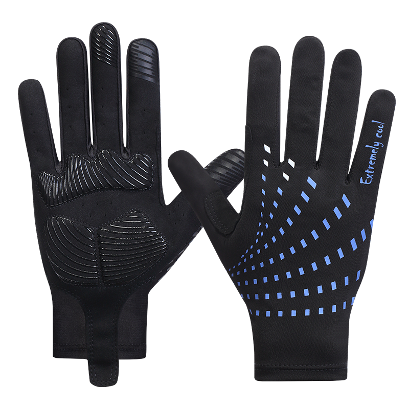 Savior – gants d'équitation thermiques, rafraîchissant pour cyclisme, vélo, travail de nuit, Sports d'intérieur et d'extérieur: black 2 / XL