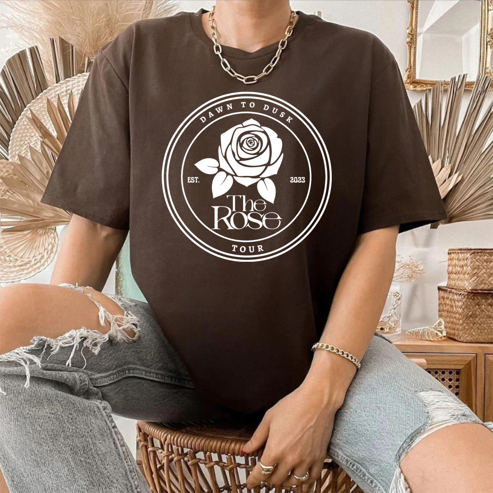 The Rose Kpop T-shirt The Rose Back To Me Shirt Korean Group Inspired Women/men Short Sleeve Tees Kim Woo-sung Jaehyeong Merch