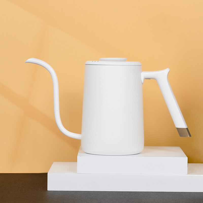 TIMEMORE-hervidor de agua Vertical con cuello de cisne, máquina de café con flujo de agua, mango ergonómico, 700ml, 6mm