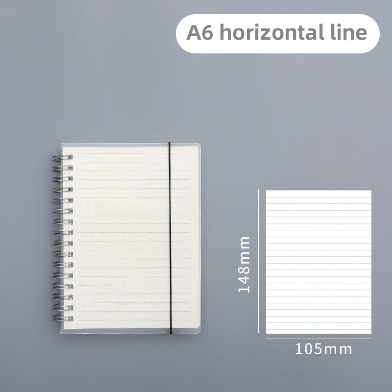 A5(80 ark )160 sider] gitter notesbog lille  a6 forretningsmøde notesbog arbejde blød kopi notesbog tidsplan: A6 vandret linje