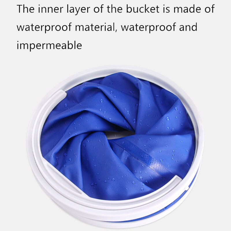 Collapsible Water Container Portable Water Storage Carrier Bucket for RVs Camping Fishing Boating Hiking