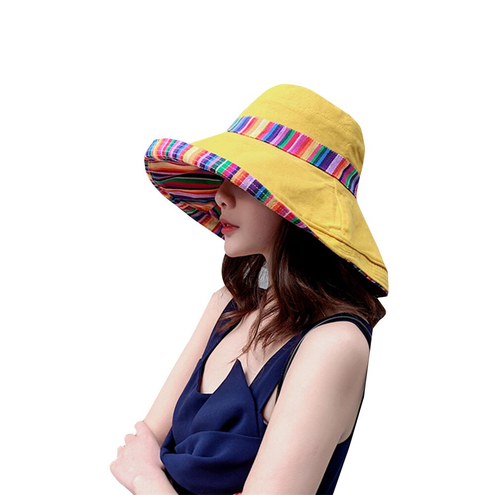 Sombrero de ala ancha a la para mujer, sombrero de invierno cálido Retro con patrón étnico Fedora, sombrero de ala ancha, sombrero flexible para mujer, invierno cálido: Amarillo