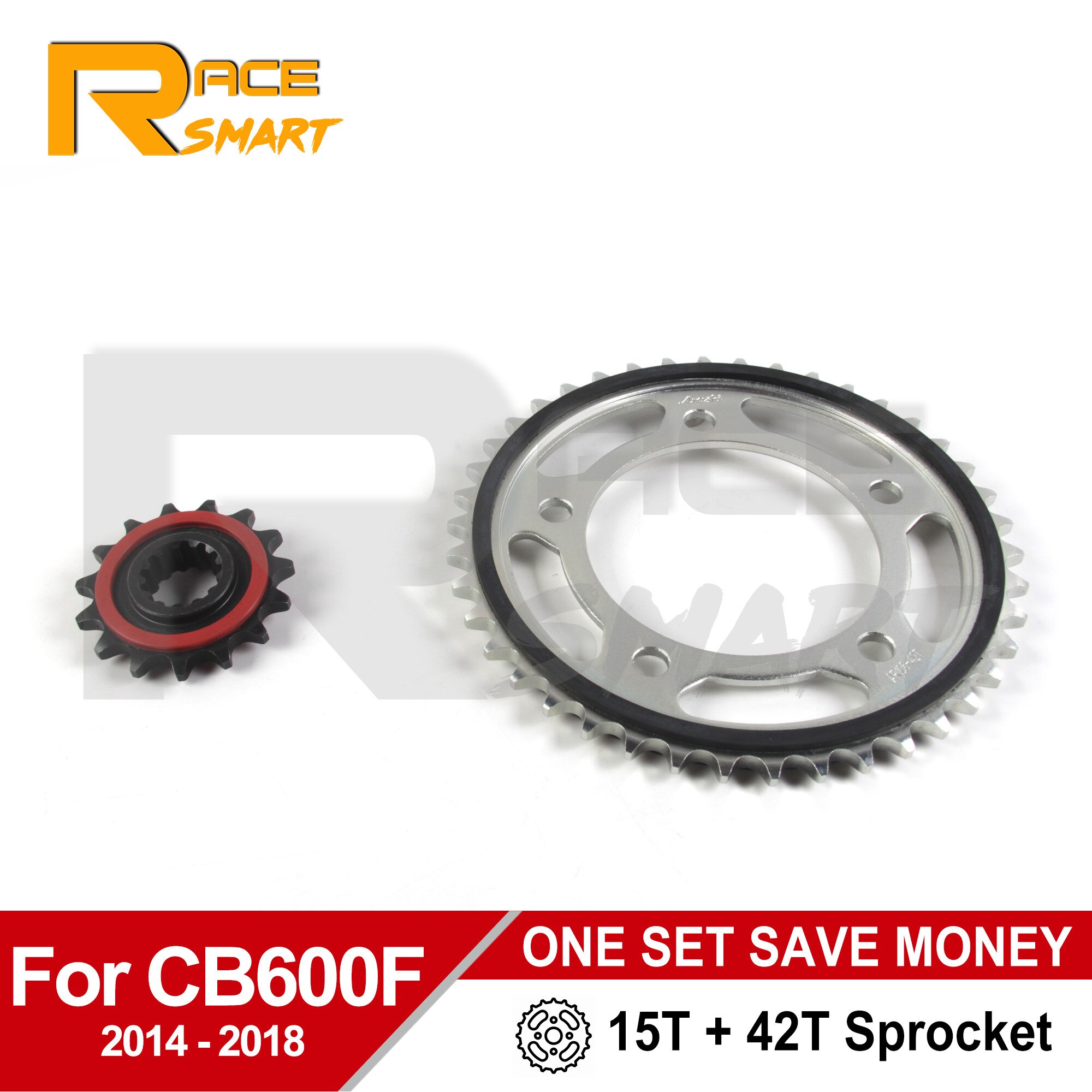 525 Chain CBR650 R Motorcycle Rubber Cushioned Front Rear Sprocket Part For HONDA CBR650F CBR650FA