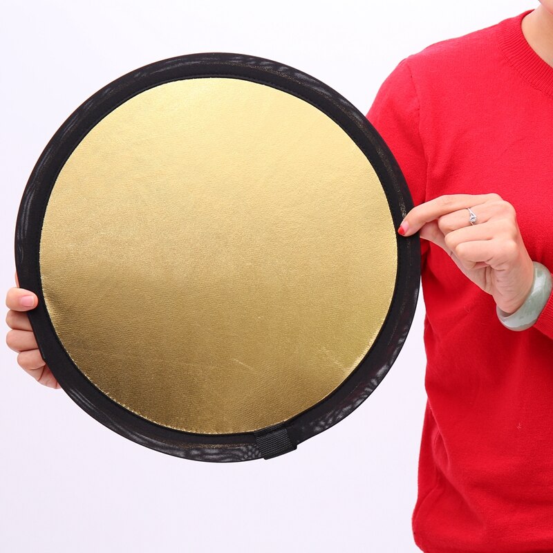 CY 30cm 11.8&#39;&#39; 5 in 1 profession Portable Collapsible Mini Round Photography Reflector for outdoor photo studio Portrait shoot