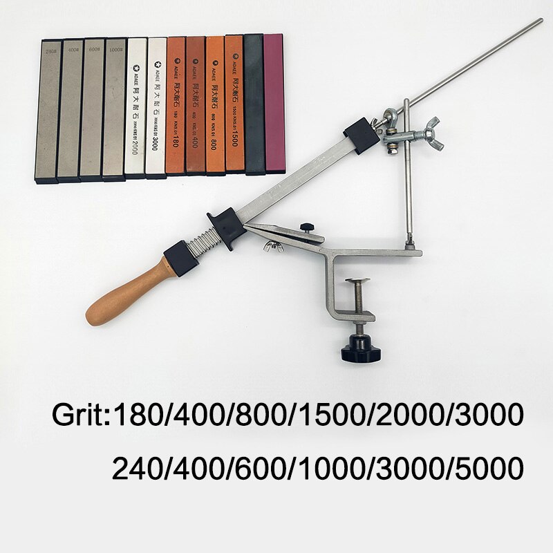 Messenslijper Systeem 360 Graden Flip Constante Hoek Slijpen Gereedschap Grinder Machine Diamant Slijpsteen: Suit G