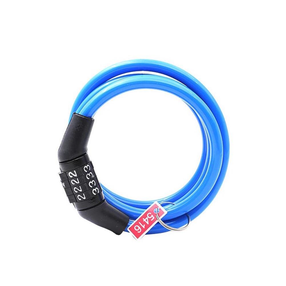 Antivol à Combinaison 4 Chiffres Pour Vélo – Câble 1,2 M X 12 Mm, Support Inclus – Haute Sécurité