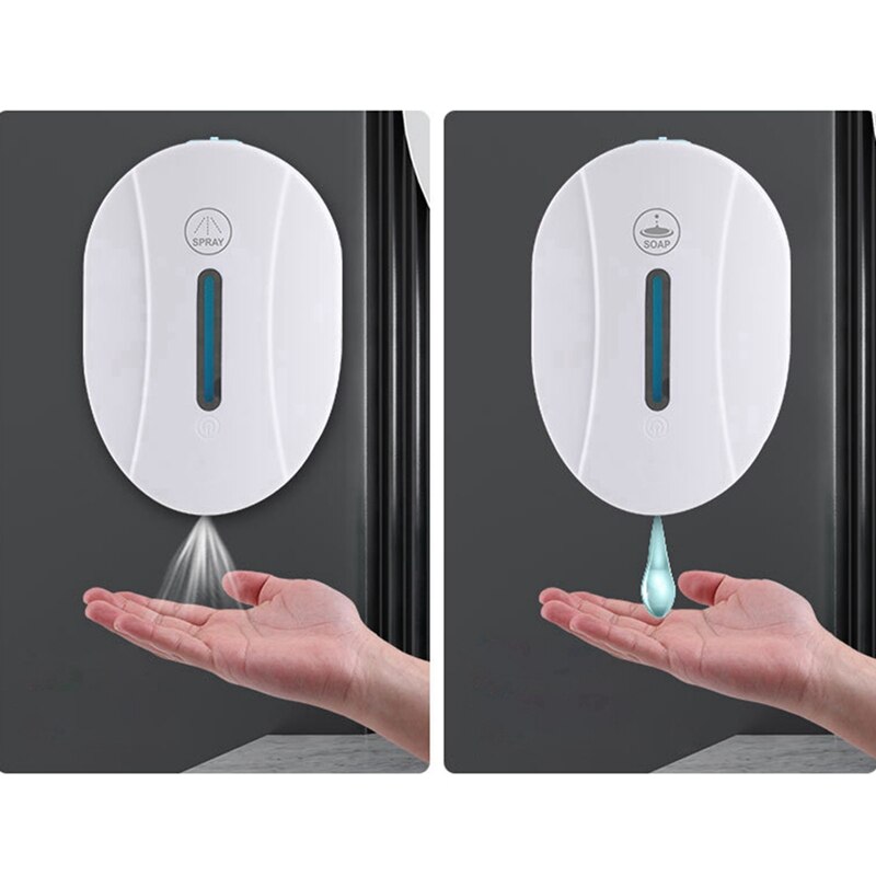 550Ml Automatic Liquid Soap Dispenser Touchless Sensor Foam Hand Washer Spray Wall Hand Washing Machine