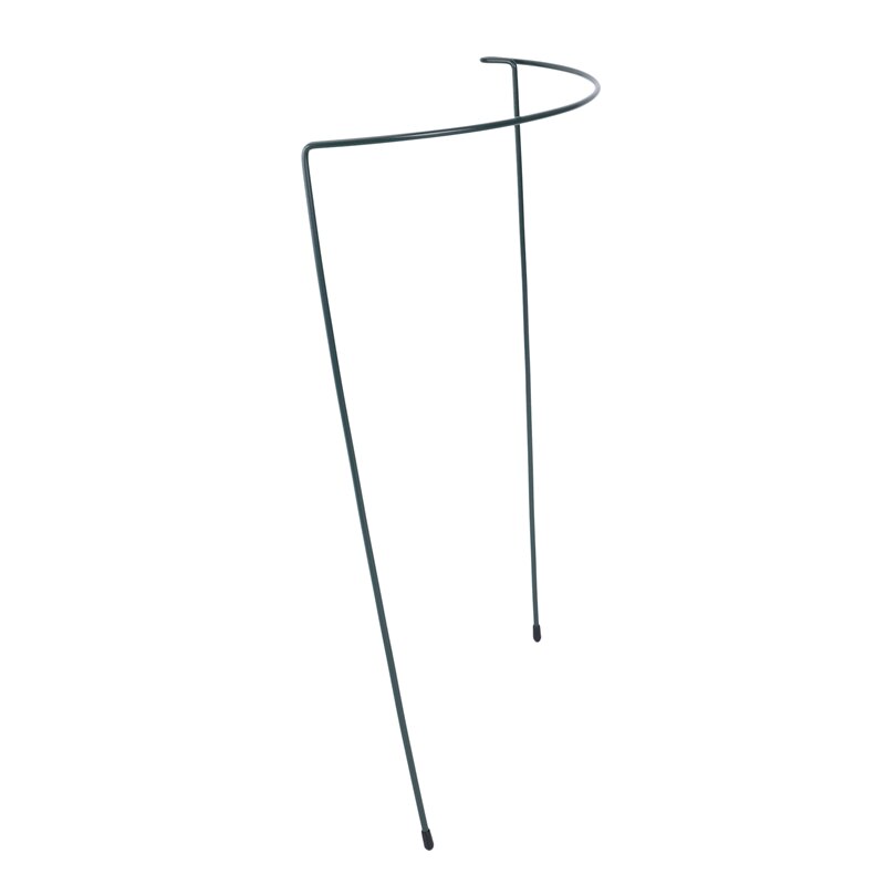 Plant Ondersteuning Stakes, POTWPOT 8 stks 40 cm Tuin Enkele Stam Ondersteuning Staak Amaryllis Plant Kooi Ondersteuning Ringen Plant Ondersteuning Sticks met 30 stks Plant Clips voor Tuin Bloem