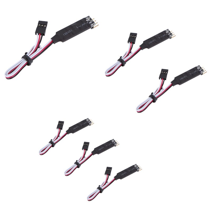 Panel interruptor de Control para coche de Control remoto, pieza de acceso para vehículo de radiocontrol HSP Traxxas TAMI luz LED para lámpara, sistema de encendido/apagado 3CH, 1/10, 1/8
