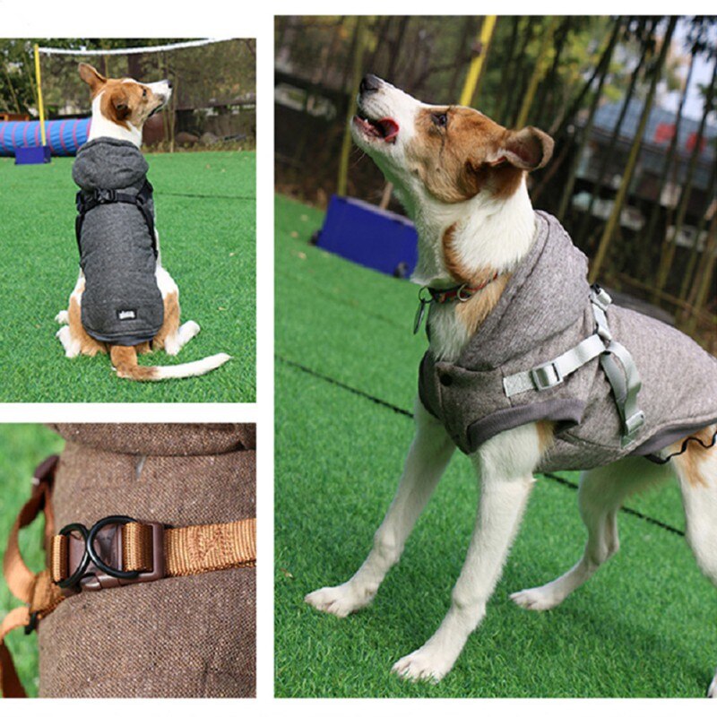Hond Jas Jas Voor Kleine Honden Herfst Winter Puppy Pet Dog Hooded Kleding Voor Chihuahua Kleine Grote Honden