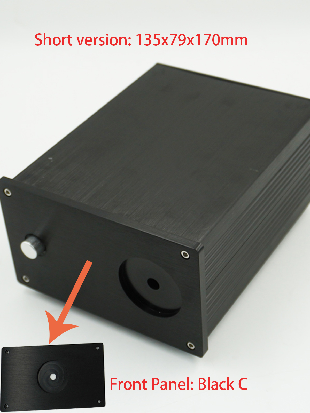 1Piece Aluminum DAC Tube Amplifier Split Power Supply Enclosure Mini AMP 126 Case Chassis Preamp Box PSU Headphone Amplifier Cha: SKY BLUE / Bundle 5