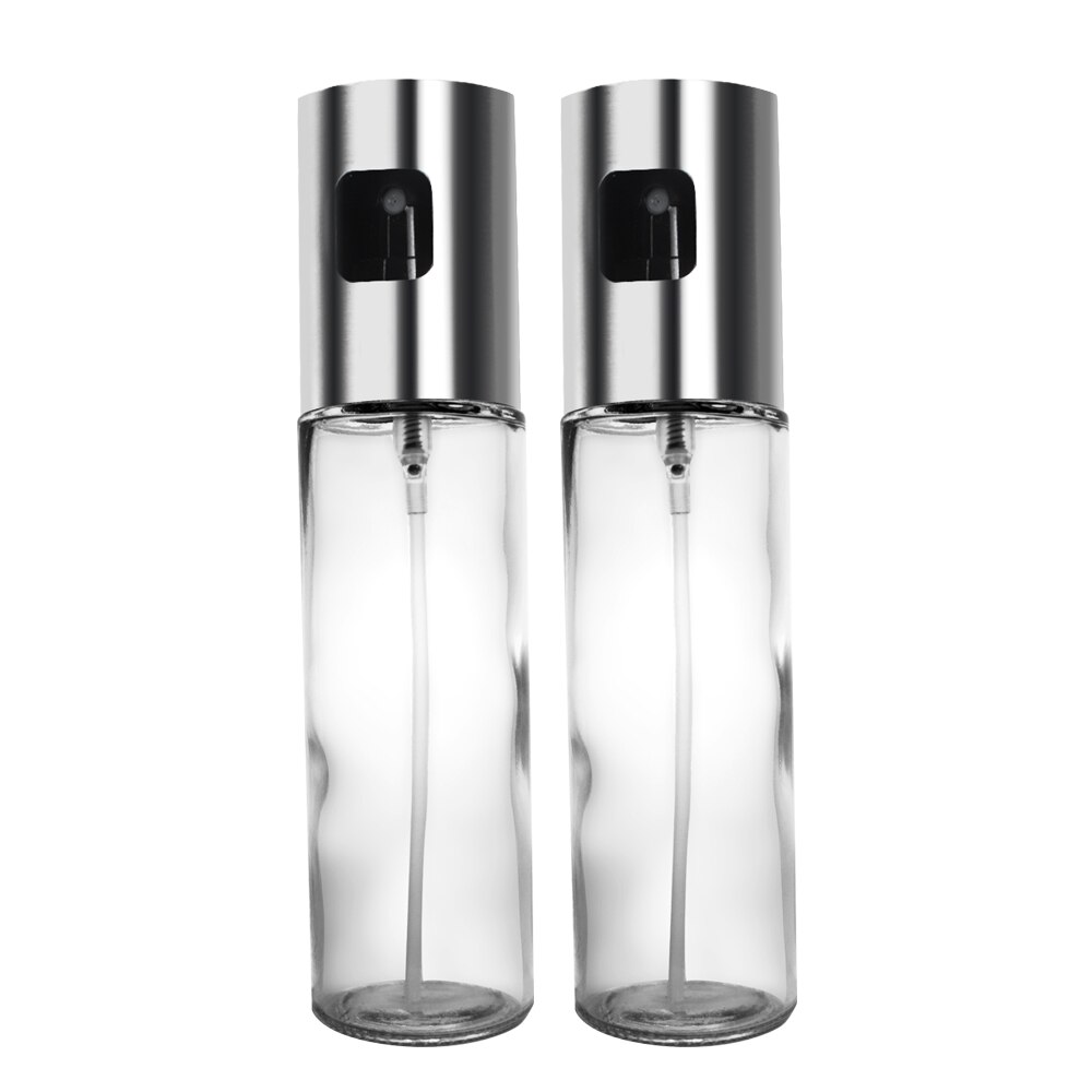 Glass Oil Sprayer Stainless steel olive oil atomizer bottle Small Kitchen Tools