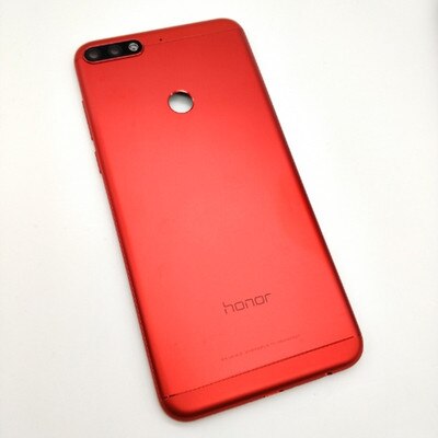 Back Battery Cover Door Housing Case + Camera Lens + LCD Front Frame for Huawei Honor 7C Pro