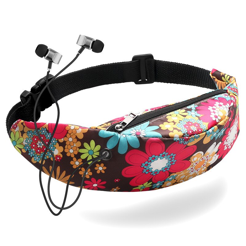 DAUNAVIA Brand colorful waist bag waterproof Travelling Fanny Pack Mobile Phone Waist Pack for women Belt bag: 10