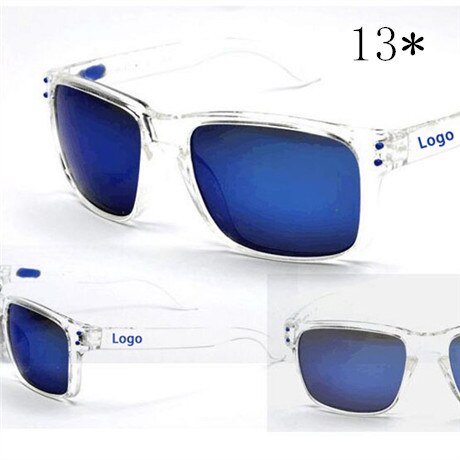 Mænds solbriller firkantet ramme damer solbriller klassisk mærke   uv400 briller sportskørsel solbriller: C13
