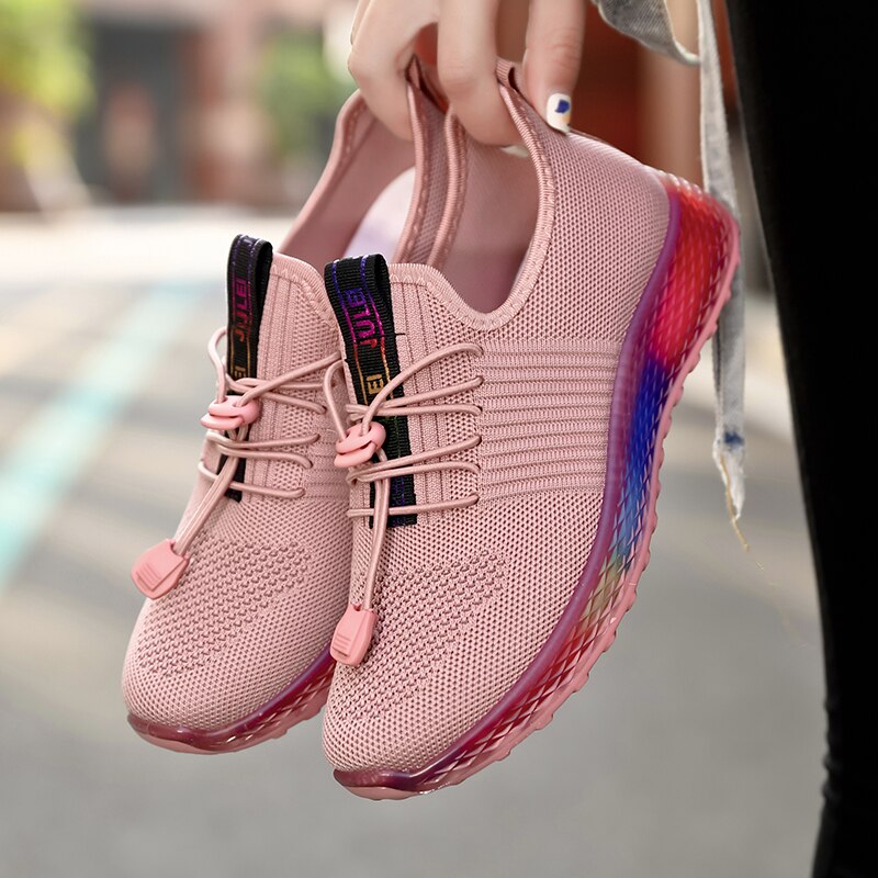 tenis feminino Women Tennis Shoes Ladies Outdoor Walking Sneakers white Stable Non-slip Fitness Sport Shoe Female Footwear