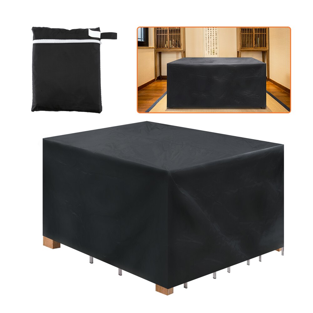Vedenpitävä l muotoinen kulmasohvan päällinen 155 x 95 x 68cm rottinki patio puutarhakalusteet suojapeite yleiskäyttöiset pölysuojat