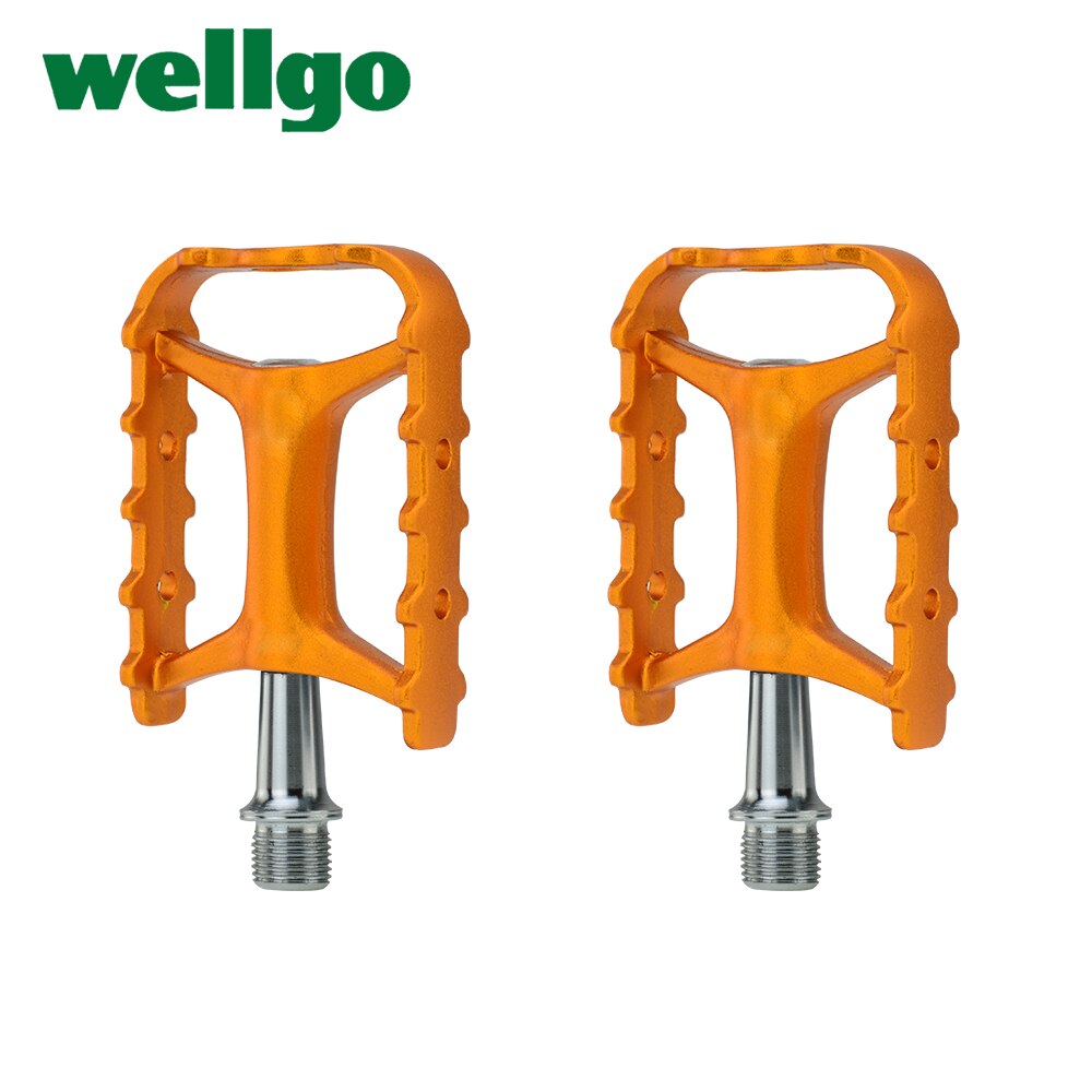 Wellgo M111 Non-Quick Quick Release Ultralight Aluminium Mtb Road Opvouwbare Fiets Pedalen Fietsen Lager Fiets Pedalen: M111 Gold