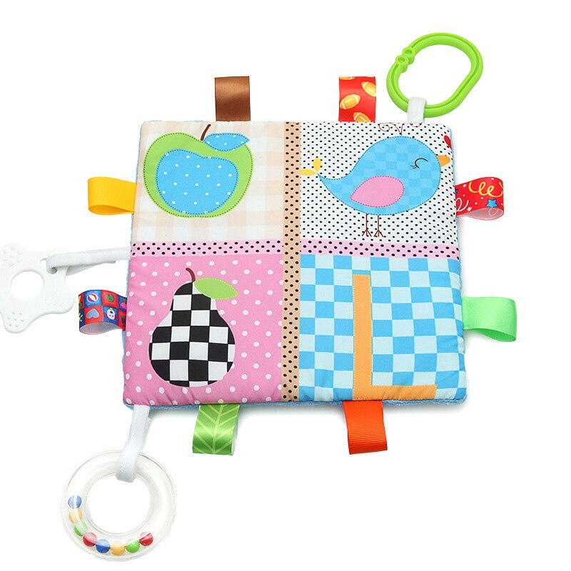 Hohe Infant Zahnen Tuch Beschwichtigen Handtuch Spielzeug Baby Beißring Decke Hängen Sounding Handtuch KTC 66: Pear