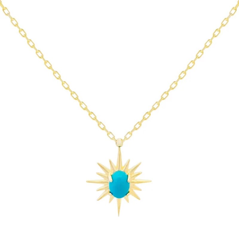 ROXI 925 Sterling Silver Colorful Cross Sun Women Pendant Necklace Zircon Clavicle Necklaces Collar Jewelry Chain Collares