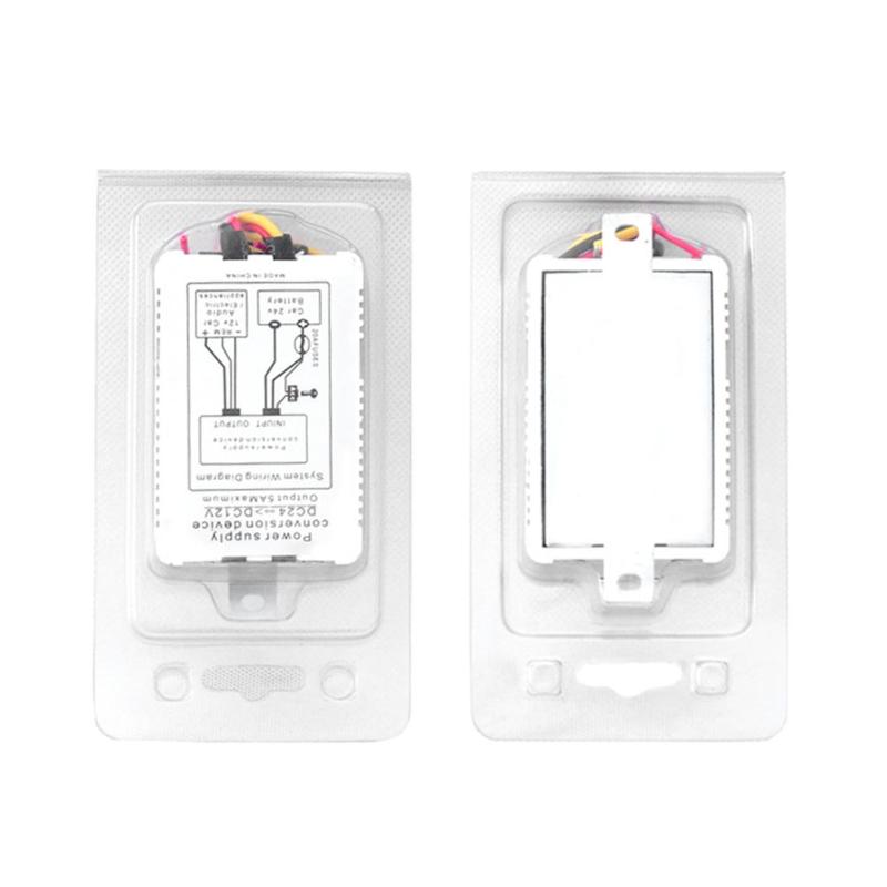 24V to 12V DC-DC Car Power Supply Inverter Converter Conversion Device 5A Automatic Protection Functions Car Inverters