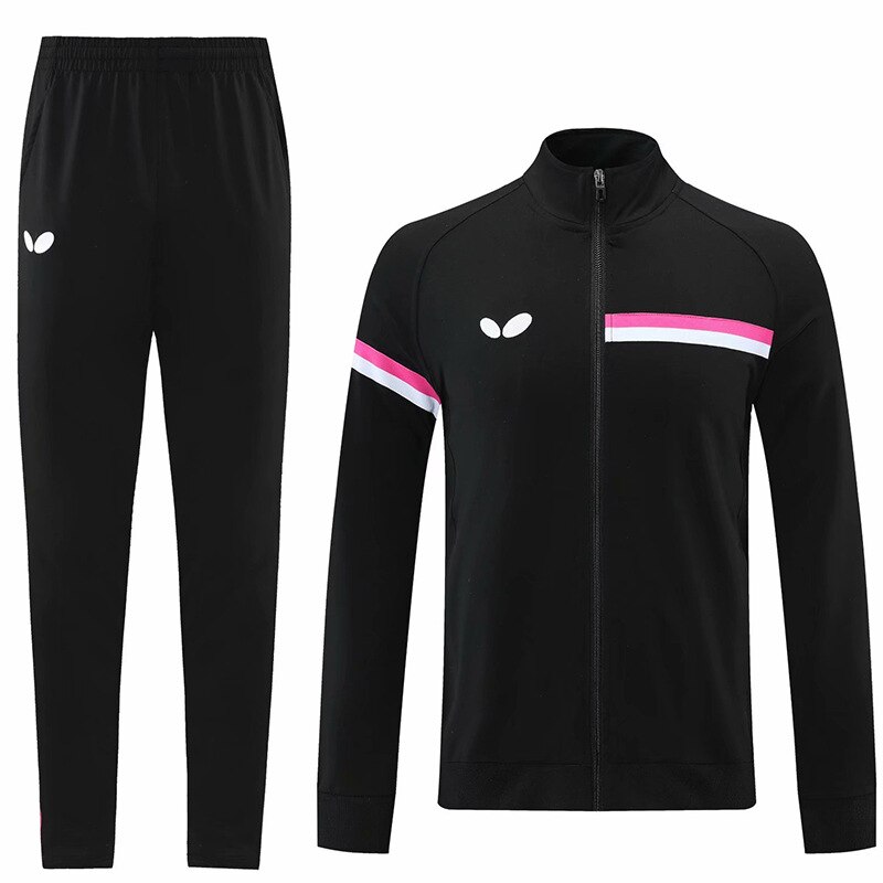 Table Tennis Clothing Suits For Men And Women Autumn And Winter Long-sleeved Trousers Competition Training Sportswear