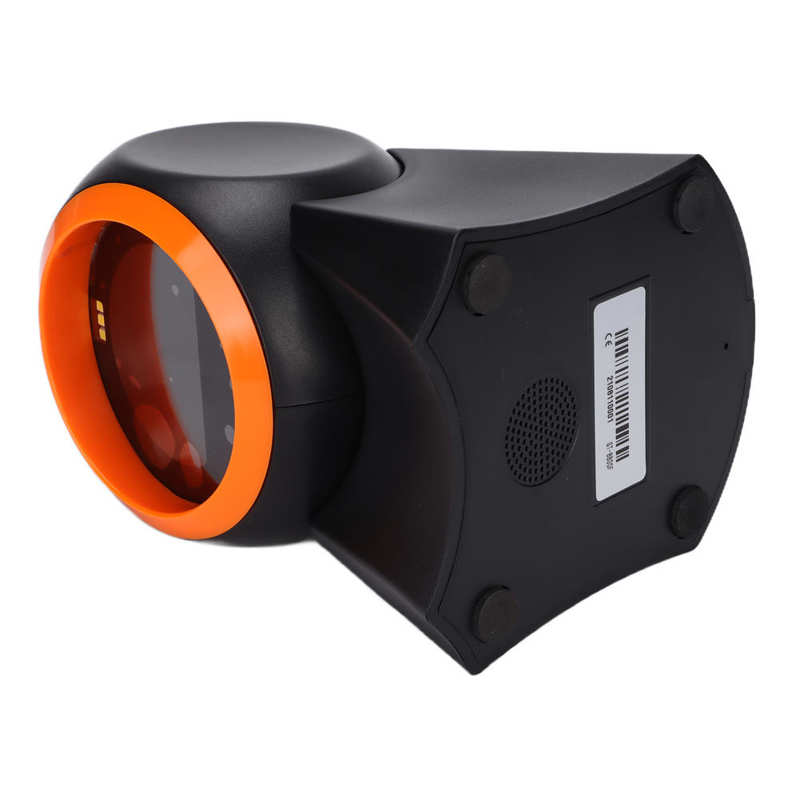 Desktop Barcode Scanner Usb 1D 2D Omnidirectionele Handsfree Bedrade Platform Automatische Scanning Bar Code Reader