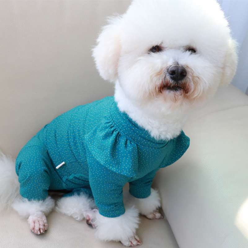 Mono para perros y mascotas, ropa fina para cachorros, monos de algodón para pijama suave para perros pequeños, sudadera para perros, Chihuahua, caniche