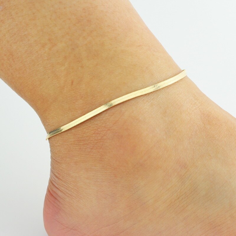 Hart Enkelbandje Armband Op Een Been Gouden Voet Ketting Vrouwen Voet Sieraden 925 Enkelbandje Armbanden Op Voet Voor Vrouwen Chaine cheville