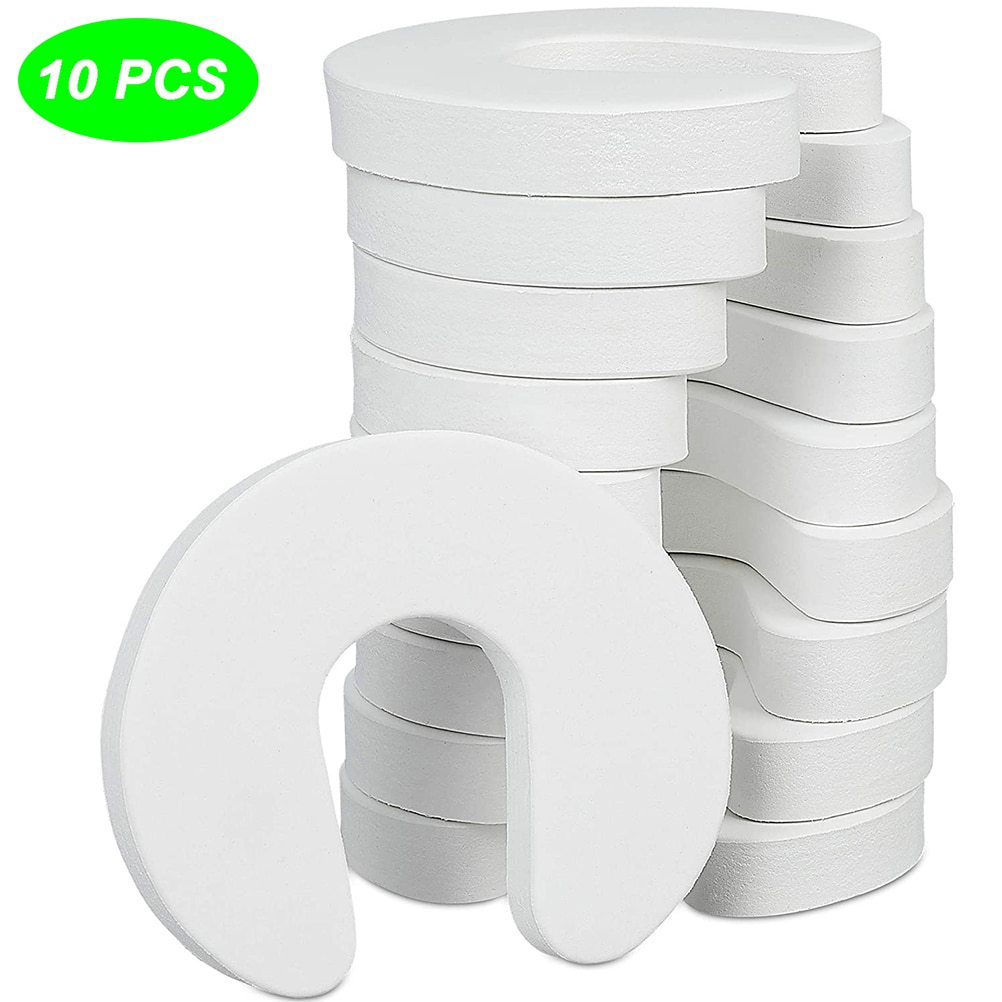 10Pcs Baby Deur Stoppen Kind Veiligheid Beschermers Schuim Deur Stop Deur Protectors Plug Anti-Lock Beveiliging Creatieve Wind-Proof #35