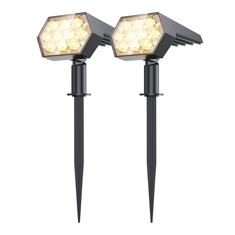 AHOTSUK LED In-Ground Lights Landschap Lichten Laag Voltage Goed Lichten 3W 12V-24V P67 Waterdichte Landschap Verlichting voor Orit, Dek, Trap, Tuinverlichting Outdoor