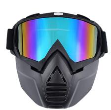 Motorcykel briller vindtæt udendørs sports maske briller aftagelige modulære motocross briller lunette moto: Multi
