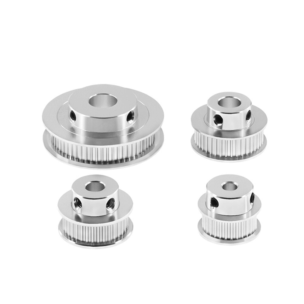 1 stücke GT2 Timing Pulley 30 36 40 60 Zahn Rad Bohrung 5mm 8mm Aluminium Zähne Teile Für GT2 Zahnriemen Reprap 3D Drucker Teile
