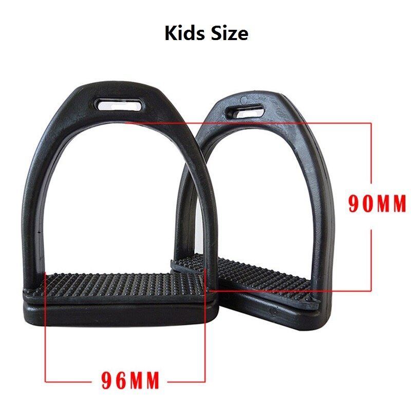 Plastic stirrup with Rubber Treads anti-slip pad ,size:Kids/Adults Size,Horse product