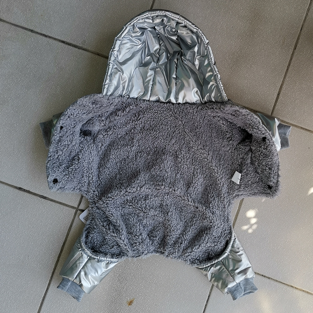 Ropa de invierno para perros pequeños, abrigo grueso de lana para mascotas, chaqueta, Mono para perros Chihuahua, ropa para cachorros