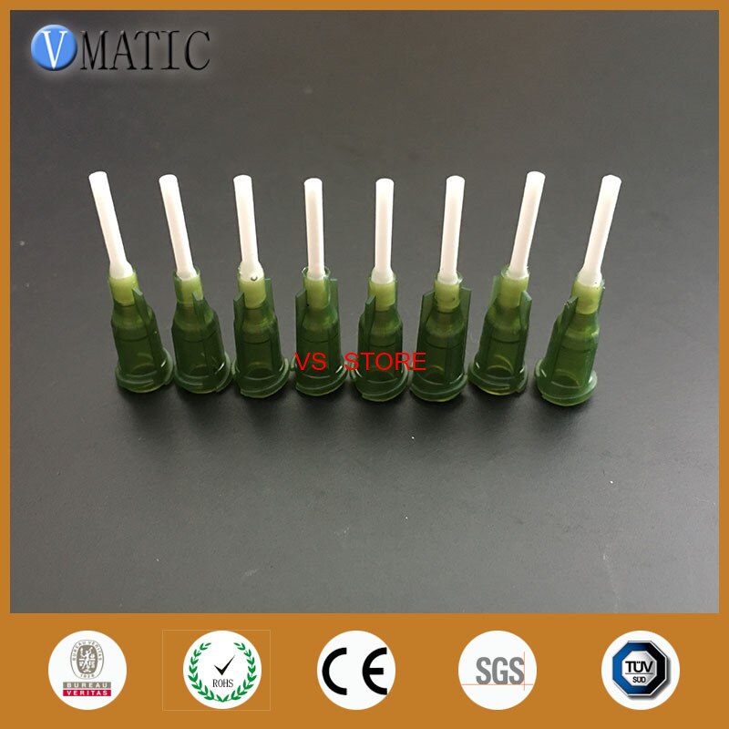 100 Stuks 1/2 Inch (0.5 &#39;&#39;) X 14G Polypropyleen Flexibele Naald Plastic Naald Tip